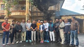 Pengurus Tani Merdeka Provinsi Bali bersama Zulfikar DPRD Prov. Bali, 5 Juli 2025 di Bali. Fotobali.okedaily.com/ 