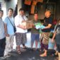 Penyerahan Bantuan Sembako kepada warga Tegal Kertha, Denpasar Barat yang rumah terbakar, 28 Agustus 2025 oleh DPD Gerindra Provinsi Bali. 