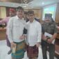 Zulfikar Wijaya Anggota DPRD Bali bersama I Wayan Adi Arnawa Bupati Badung saat kunjungan kerja dari Komisi I DPRD Provinsi Bali pada 1 September 2025