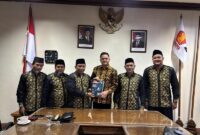 Dewan Pengurus Wilayah (DPW) Hidayatullah Provinsi Bali melakukan kunjungan silaturahim ke Kantor Dewan Perwakilan Rakyat Daerah (DPRD) Provinsi Bali pada Senin, 29 September 2025 di Ruangan Fraksi Gerindra, Panjer, Denpasar Selatan.  © Okedaily Bali 