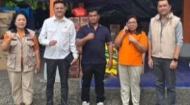 Anggota DPRD Bali dari Fraksi Gerindra, Zulfikar, pada Selasa, 16 September 2025, melakukan koordinasi dengan Badan Penanggulangan Bencana Daerah (BPBD) Bali di Kantor BPBD Bali, Panjer, Denpasar Selatan. © Okedaily Bali 