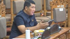 Anggota DPRD Kota Denpasar Fraksi Partai Gerindra, I Gede Tommy Sumertha, menyampaikan apresiasi atas capaian proyek strategis Dinas PUPR tahun 2025. Ia menegaskan fungsi pengawasan DPRD tetap menjadi prioritas utama. ©OkeDailyBali [Foto: Istimewa]