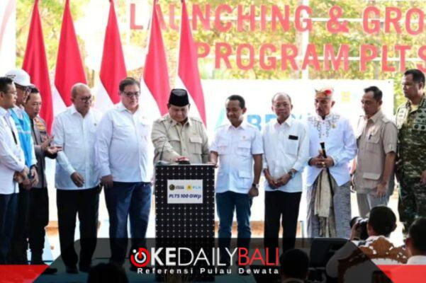 Prabowo Ground Breaking PLTS 100 GWp di Bali, Tommy: Kebijakan Strategis Berdampak Positif bagi Lingkungan