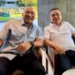 Ketua DPD Partai Gerindra Bali, De Dadjah bersama Prof. Sufmi Dasco Ahmad. ®okedailybali [foto: istimewa]