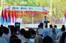 Presiden Prabowo Subianto saat peluncuran PLTS 100 GWp di Gilimanuk, 25 Agustus 2026. ®okedailybali [Foto: Istimewa]