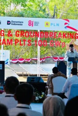 Prabowo Luncurkan Program PLTS 100 GWp di Bali
