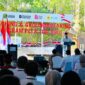 Presiden Prabowo Subianto saat peluncuran PLTS 100 GWp di Gilimanuk, 25 Agustus 2026. ®okedailybali [Foto: Istimewa]