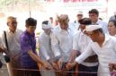 Made Muliawan Arya atau De Gadjah meresmikan Jembatan Situ Banda yang menghubungkan Desa Jinangdalem dengan Desa Penglatan, Kecamatan Buleleng, 6 September 2026 bersama Jajaran Pengurus HKTI Bali dan HKTI Buleleng. Foto: Istimewa. 
