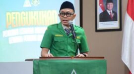 Ketua PW GP Ansor Bali menegaskan bahwa kaderisasi adalah nyawa organisasi dalam sebuah agenda kaderisasi di Bali. ®okedailybali [Foto: Dok. GP Ansor Bali]