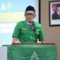Ketua PW GP Ansor Bali menegaskan bahwa kaderisasi adalah nyawa organisasi dalam sebuah agenda kaderisasi di Bali. ®okedailybali [Foto: Dok. GP Ansor Bali]