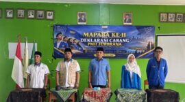 PC PMII Jembrana resmi menggelar MAPABA dan Deklarasi sebagai komitmen membangun gerakan kritis dan berintegritas di Jembrana. ®okedailybali [Foto: Dok. PMII Jembrana]