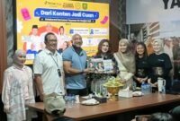 Yayasan De Gadjah berkolaborasi dengan Folago dan TikTok menggelar pelatihan untuk Gen Z dan UMKM Bali bertema Dari Konten Jadi Cuan. ®okedailybali [Foto: Dok. De Gadjah]