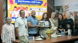 Yayasan De Gadjah berkolaborasi dengan Folago dan TikTok menggelar pelatihan untuk Gen Z dan UMKM Bali bertema Dari Konten Jadi Cuan. ®okedailybali [Foto: Dok. De Gadjah]