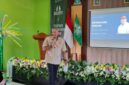 Ketua HKTI Bali, De Gadjah menegaskan ketahanan pangan harus dimulai dari petani, diperkuat koperasi dan bermuara pada gizi rakyat. ®okedailybali [Foto: Istimewa]